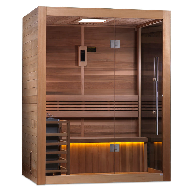 Load image into Gallery viewer, SAUNA EVOLUTION® 2-3 Person Traditional Steam Sauna Modern Relax 4
