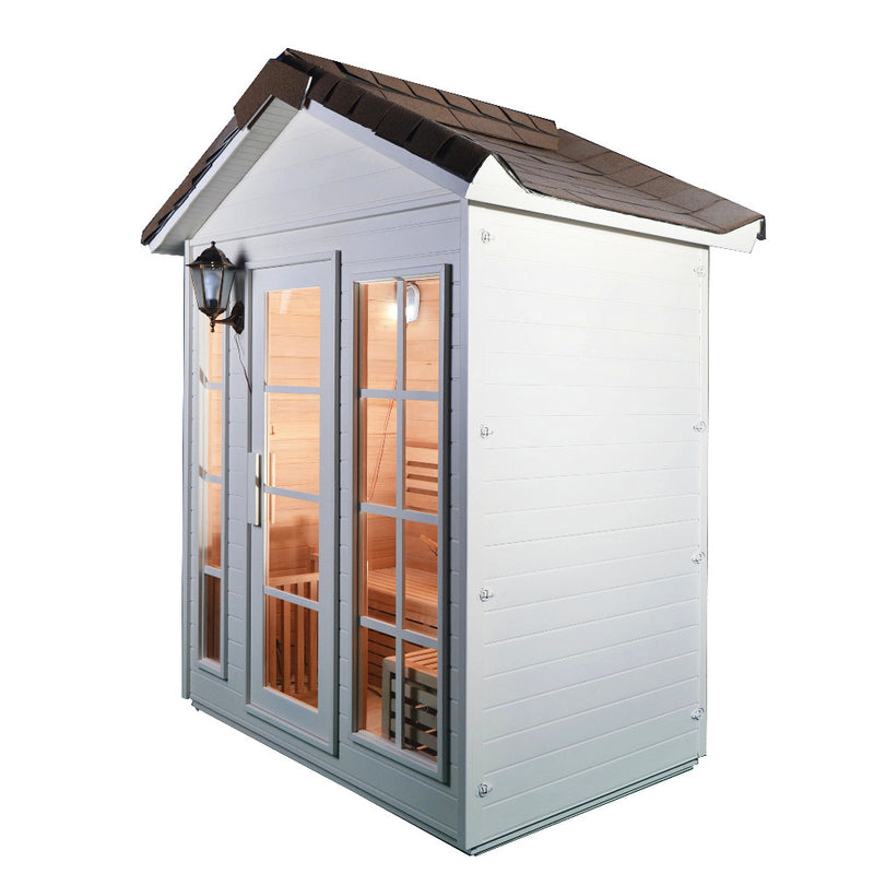 Load image into Gallery viewer, SAUNA EVOLUTION®  Garden Waterproof Traditional Sauna Steam Room Cabin 01
