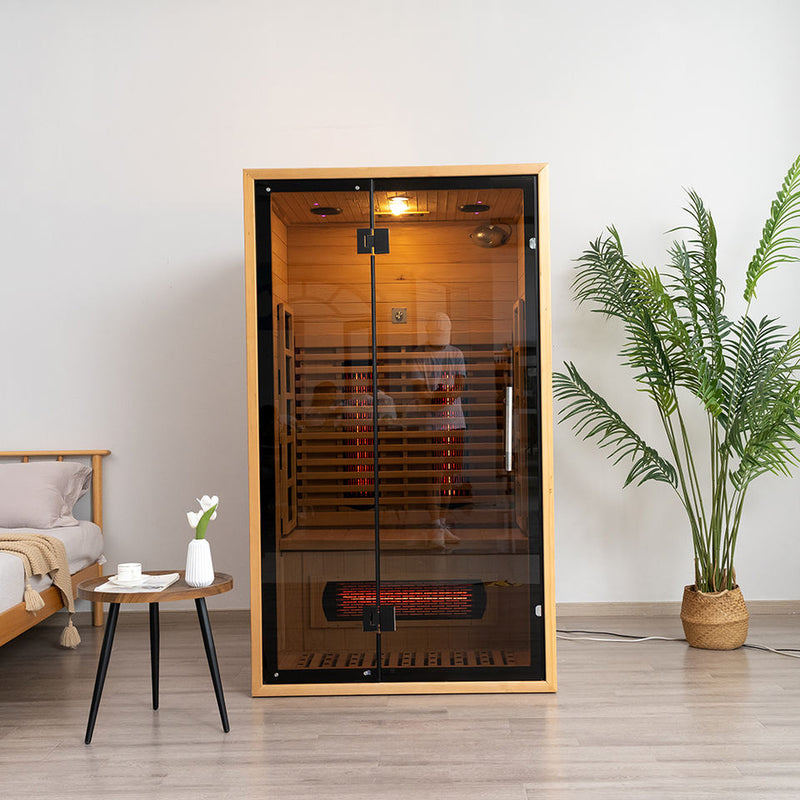 Load image into Gallery viewer, SAUNA EVOLUTION® Luxury Ozone Dry Far Infrared Indoor Sauna
