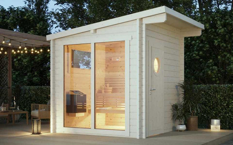 Load image into Gallery viewer, SAUNA EVOLUTION® Cabin Sauna Eco Oasis 3
