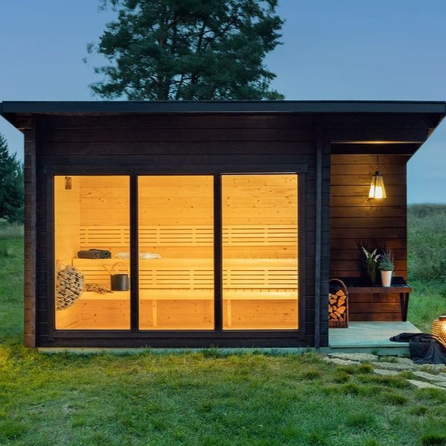 Load image into Gallery viewer, SAUNA EVOLUTION® Large Cabin Sauna Eco Oasis 3
