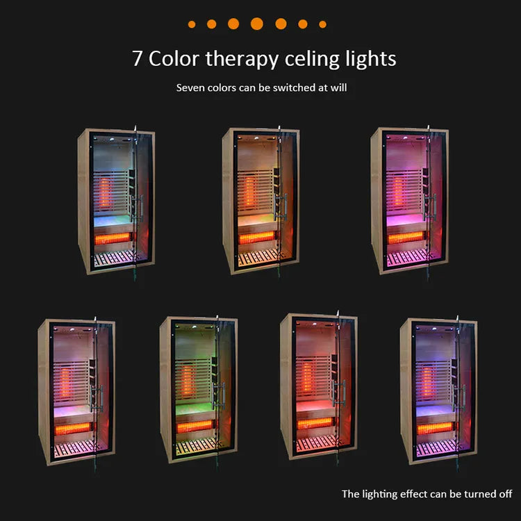 Load image into Gallery viewer, SAUNA EVOLUTION® Luxury Ozone Dry Far Infrared Indoor Sauna
