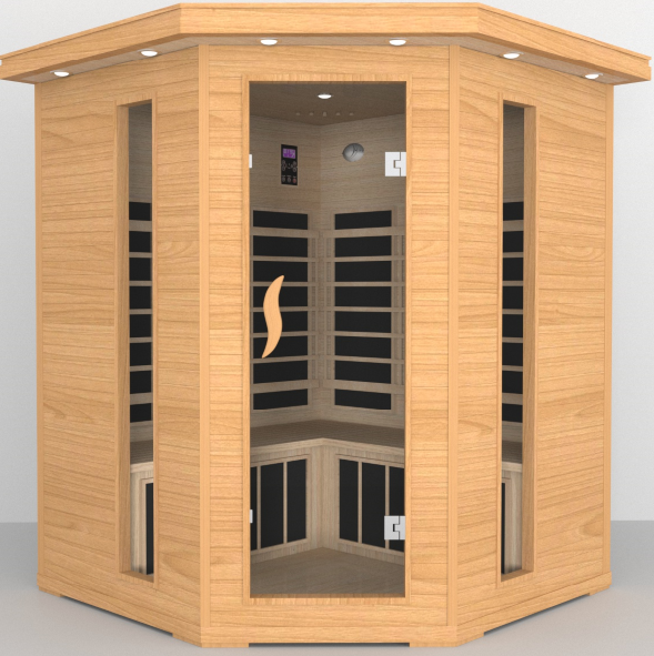 Load image into Gallery viewer, SAUNA EVOLUTION®  Low EMF Indoor Wood Sauna With Carbon Panel Far Infrared 16

