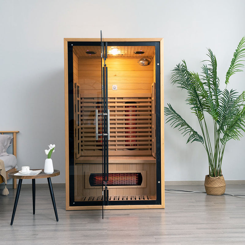 Load image into Gallery viewer, SAUNA EVOLUTION® Luxury Ozone Dry Far Infrared Indoor Sauna
