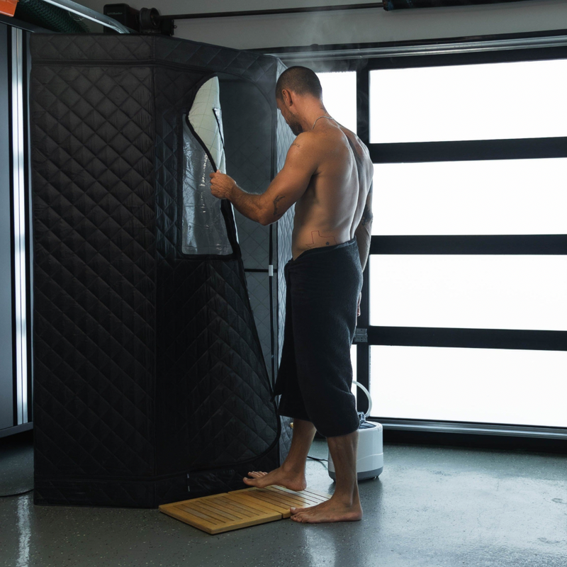 Load image into Gallery viewer, Bamboo Foldable Sauna Mat
