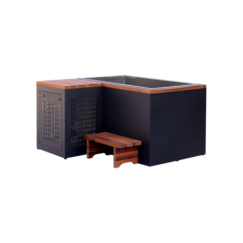 Load image into Gallery viewer, SAUNA EVOLUTION® Frost Cold Plunge Tub 5
