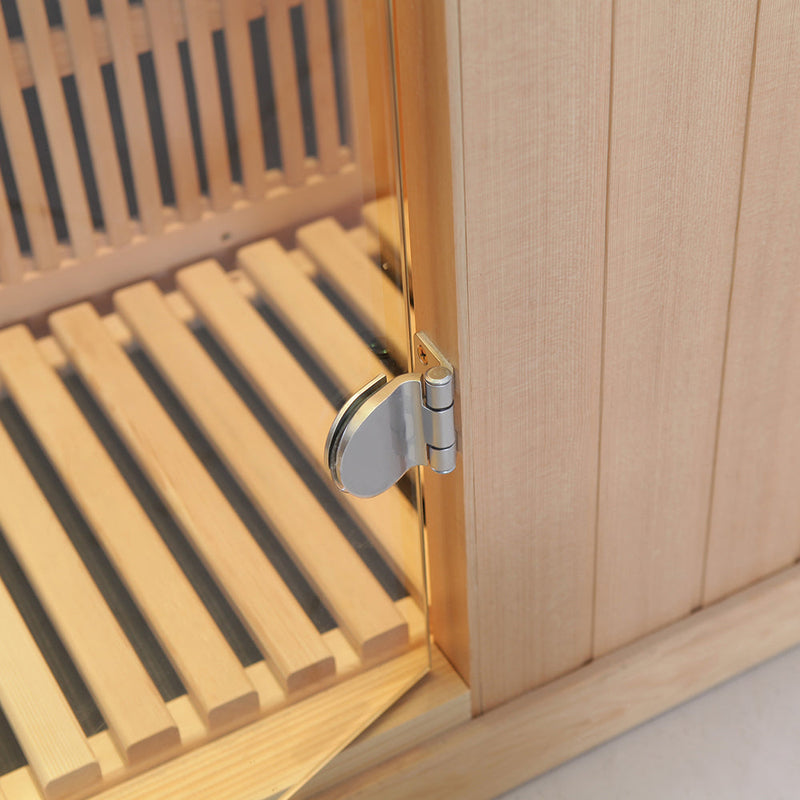 Load image into Gallery viewer, SAUNA EVOLUTION®  Indoor Carbon Heaters Glass Door Sauna Room Far Infrared 09
