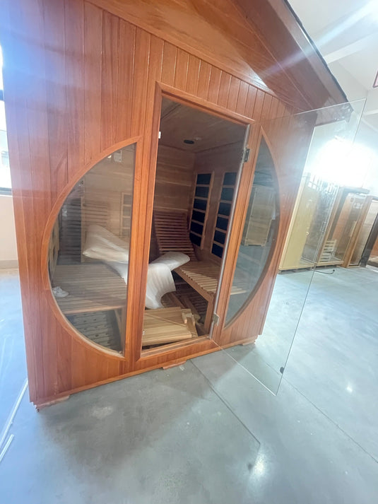 SAUNA EVOLUTION® Far Infrared Outdoor Harmony Sauna Room