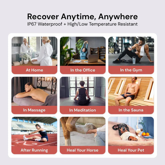 The Body Pro Red Light Therapy Wrap by PlayMakar