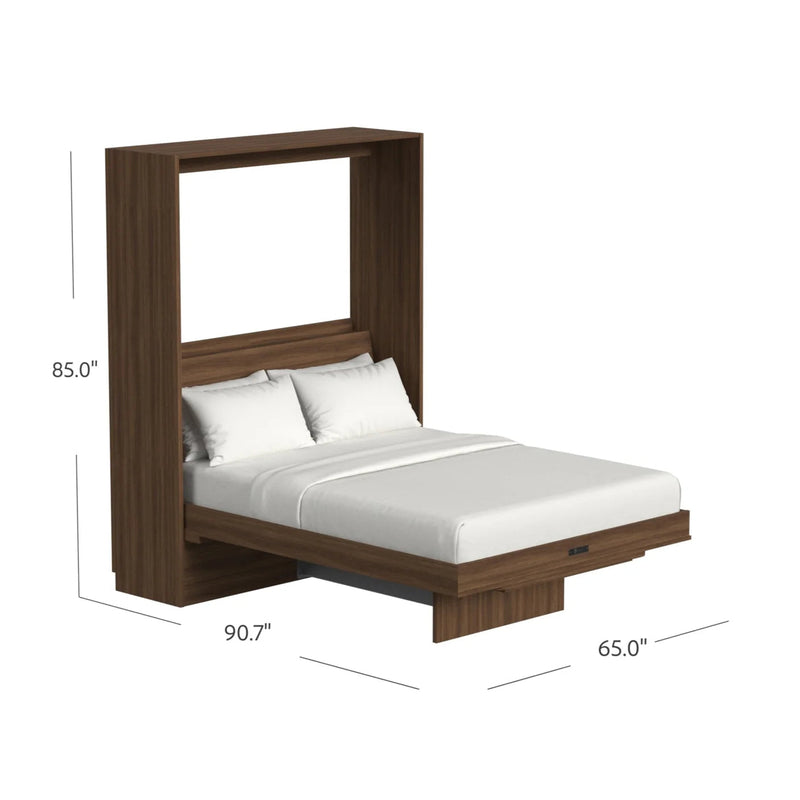 Load image into Gallery viewer, Queen Size Murphy Bed with Desk | Inovabed
