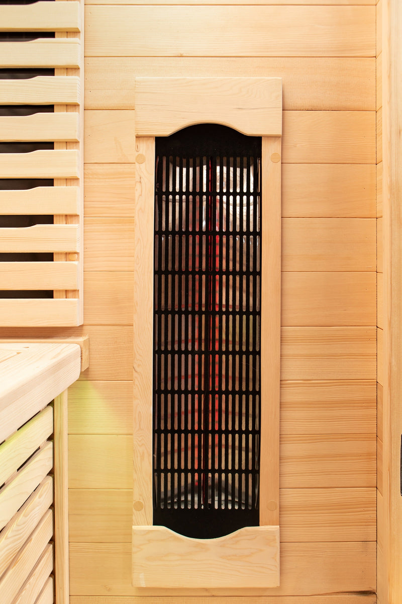 Load image into Gallery viewer, Peak Saunas Shasta 1-Person Full Spectrum Infrared Sauna with XL Medical-Grade Red Light Therapy &amp; Smart WiFi App Control
