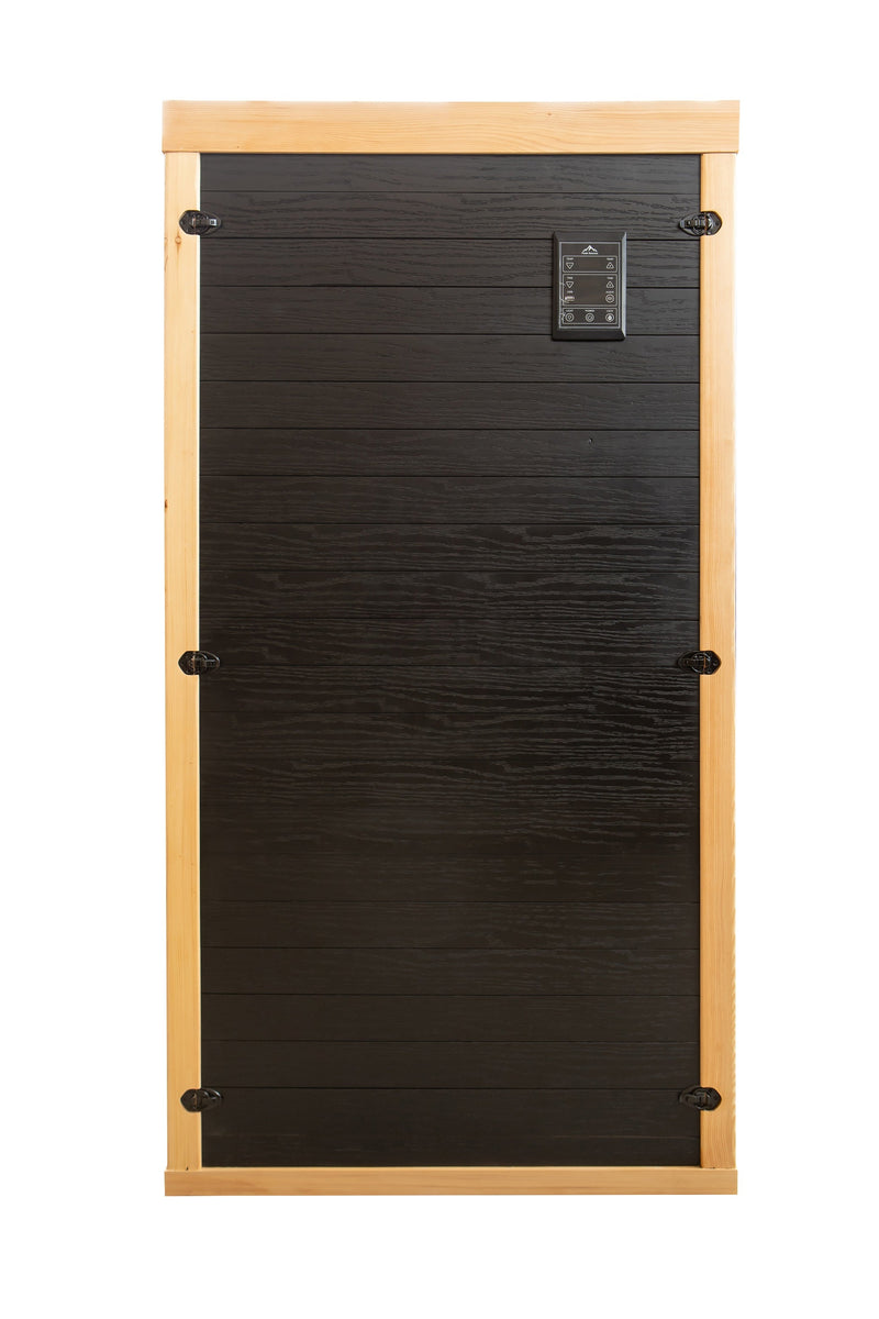Load image into Gallery viewer, Peak Saunas Shasta 1-Person Full Spectrum Infrared Sauna with XL Medical-Grade Red Light Therapy &amp; Smart WiFi App Control
