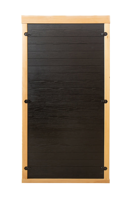 Peak Saunas Shasta 1-Person Full Spectrum Infrared Sauna with XL Medical-Grade Red Light Therapy & Smart WiFi App Control
