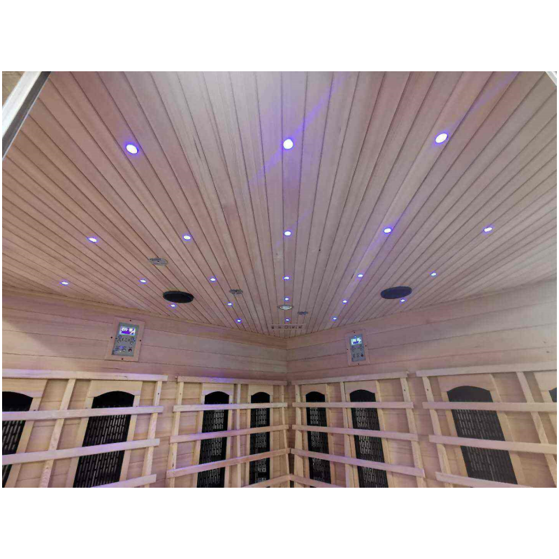 Load image into Gallery viewer, SAUNA EVOLUTION® 5-6 People Traditional Steam And Far Infrared Sauna Room Luxury 4
