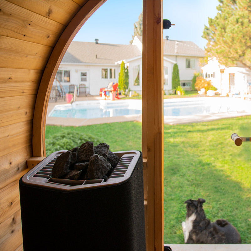 Load image into Gallery viewer, SAUNA EVOLUTION® Barrel Sauna Serenity Nature Air 3
