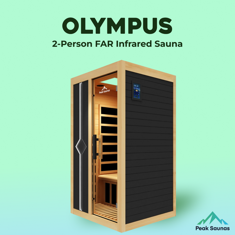 Load image into Gallery viewer, Peak Saunas Olympus Luxury 1-2 Person FAR Infrared Sauna with Smart WiFi App Control
