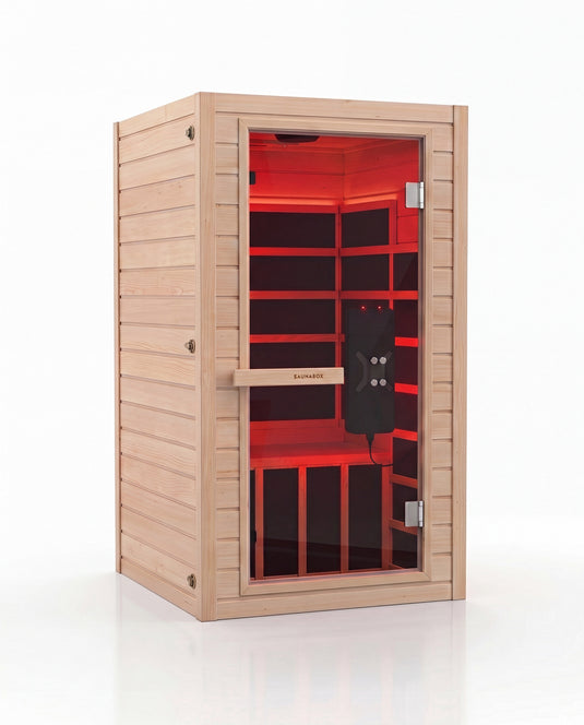 SaunaBox® Solara: Full Spectrum Infrared Sauna