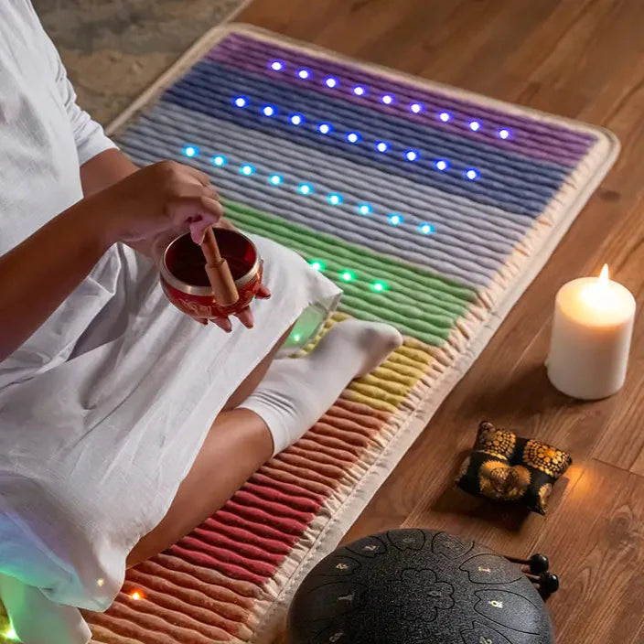 Load image into Gallery viewer, Rainbow Chakra Series | PEMF Far Infrared Heating Mats
