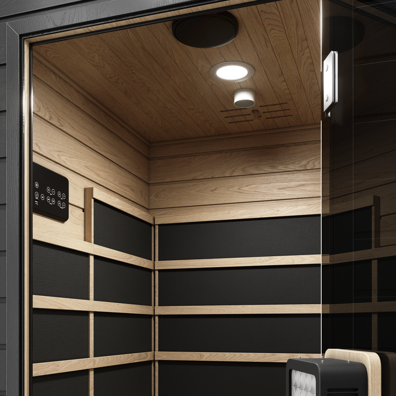 Load image into Gallery viewer, SaunaBox® Solara: Full Spectrum Infrared Sauna
