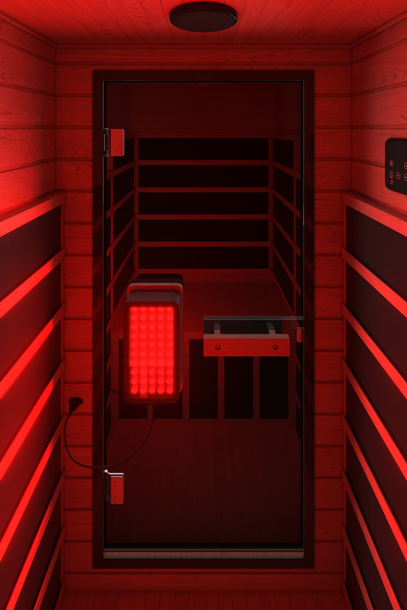 Load image into Gallery viewer, SaunaBox® Solara: Full Spectrum Infrared Sauna
