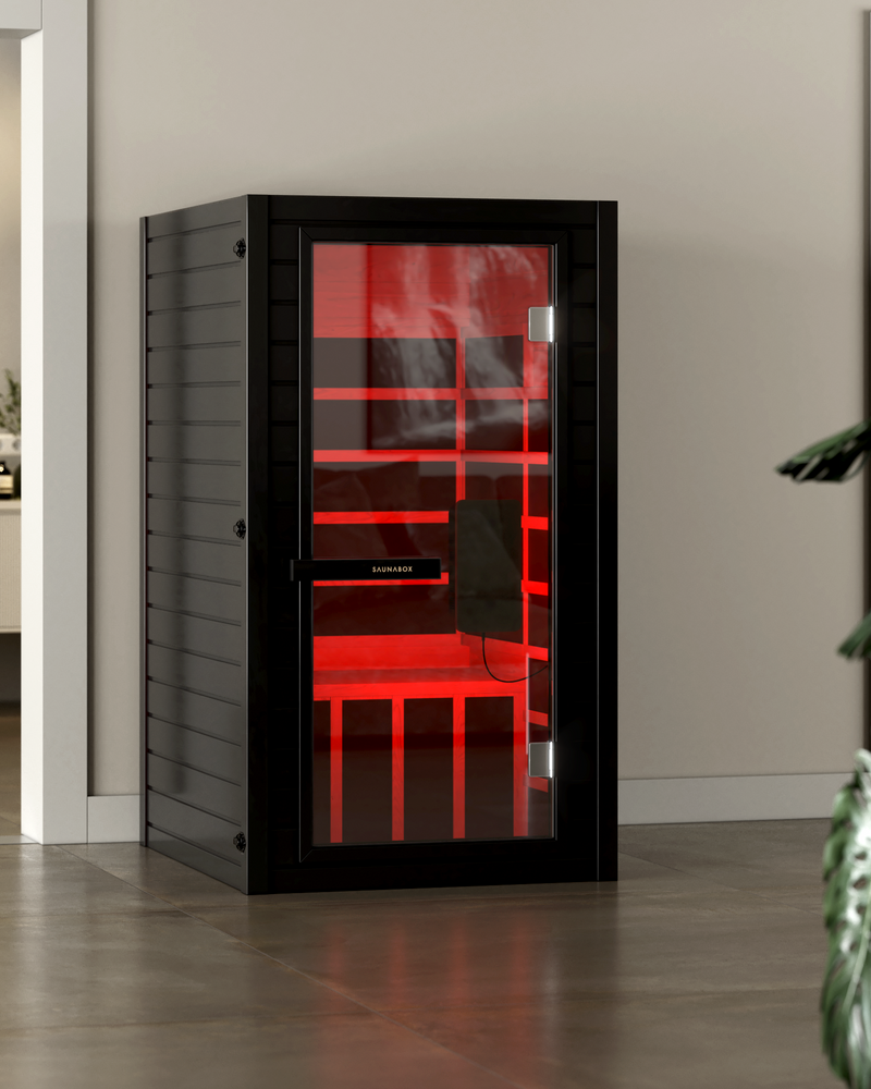 Load image into Gallery viewer, SaunaBox® Solara: Full Spectrum Infrared Sauna
