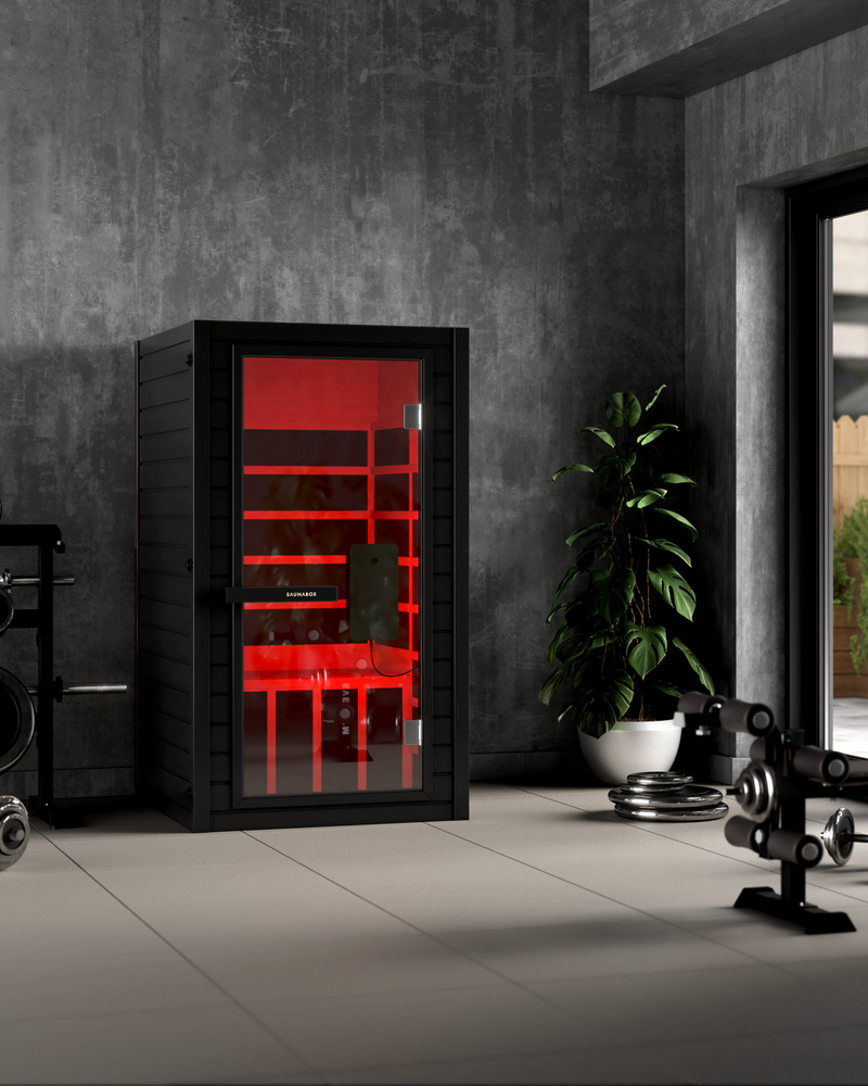 Load image into Gallery viewer, SaunaBox® Solara: Full Spectrum Infrared Sauna
