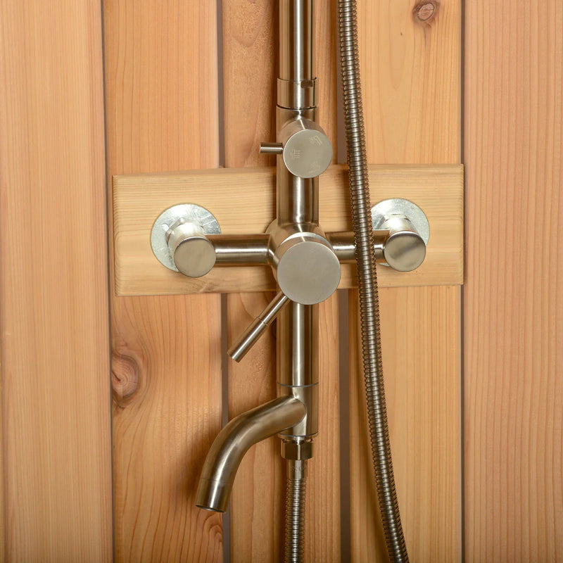 Load image into Gallery viewer, SAUNA EVOLUTION® Curved Rinse Outdoor Shower
