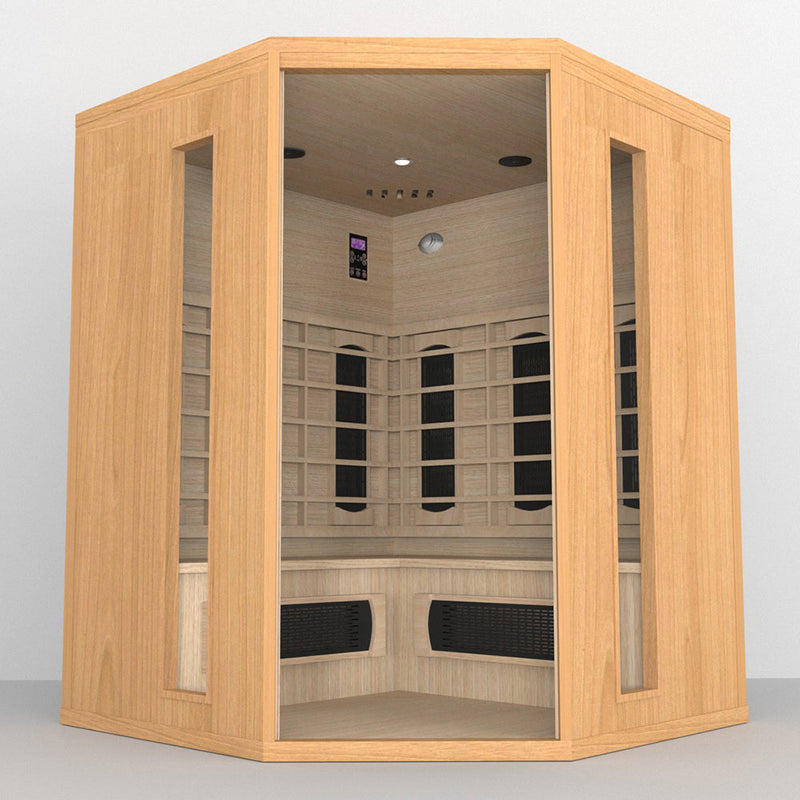Load image into Gallery viewer, SAUNA EVOLUTION®  Full Spectrum Carbon Indoor Sauna Far Infrared 17
