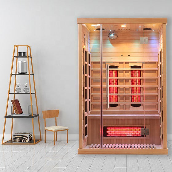 Load image into Gallery viewer, SAUNA EVOLUTION®  Full Spectrum Indoor Solid Wood Sauna Far Infrared 11

