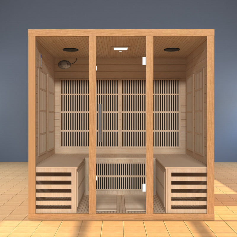 Load image into Gallery viewer, SAUNA EVOLUTION®  Indoor Sauna Room With Carbon heaters Far Infrared 13
