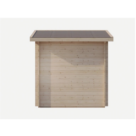 SAUNA EVOLUTION® Garden Series Outdoor Cabin Sauna Fits Up to 6 People Cabin 05