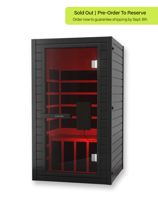 SaunaBox® Solara: Full Spectrum Infrared Sauna
