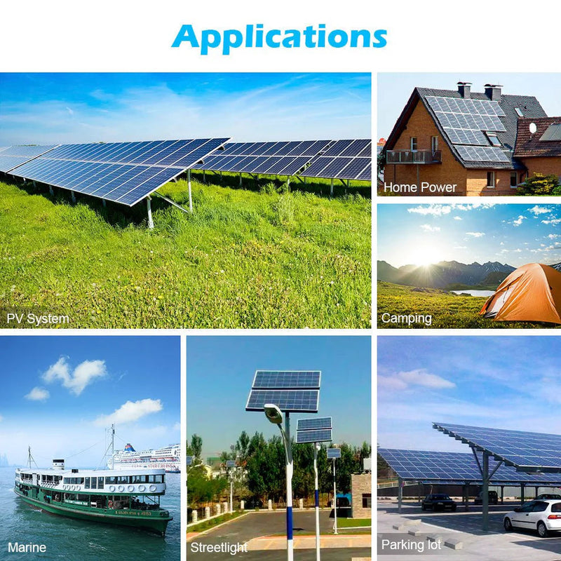 Load image into Gallery viewer, SunGoldPower 370W Mono Black Solar Panel SG-370WMB
