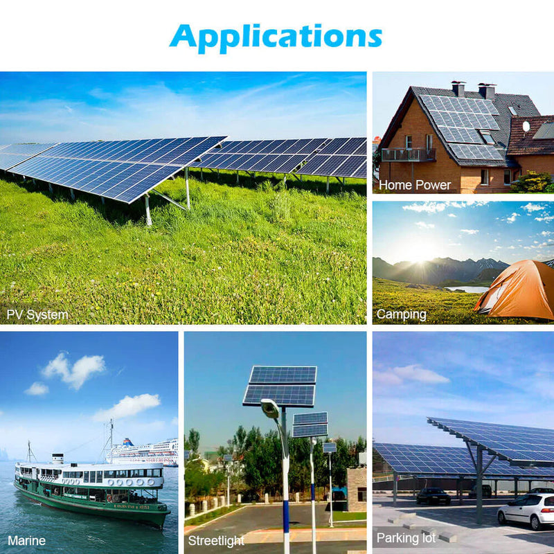 Load image into Gallery viewer, SunGoldPower 450 Watt Monocrystalline Solar Panel SP-450WM
