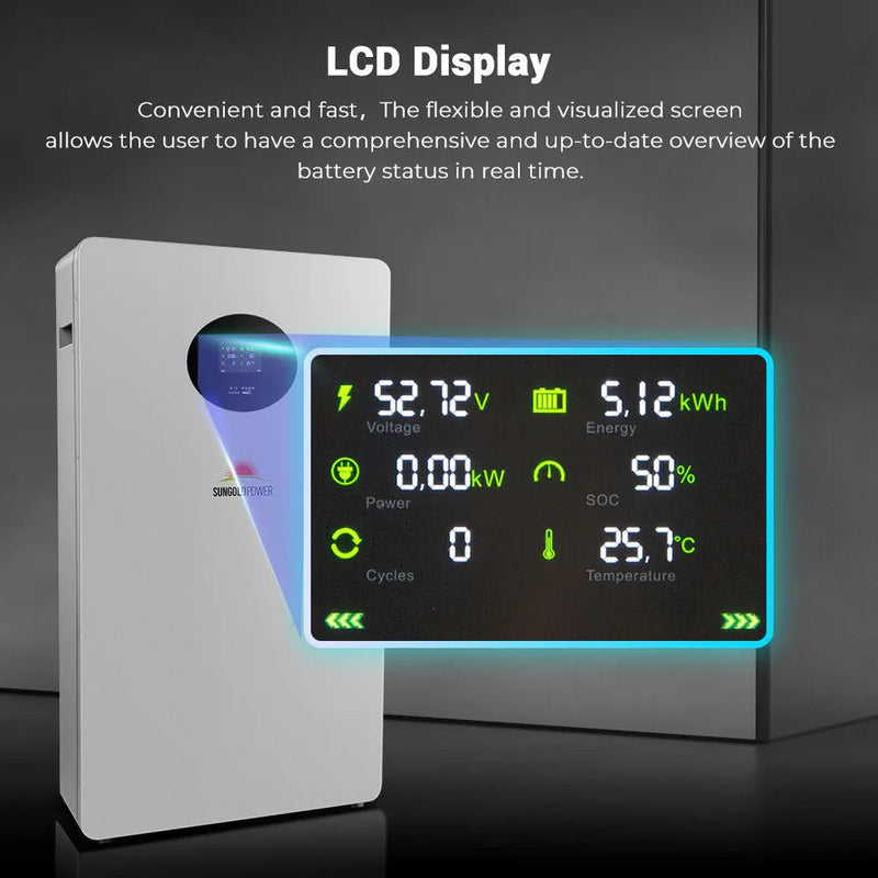 Load image into Gallery viewer, SunGoldPower Powerwall X Lithium Battery 51.2V 200AH SG48200T
