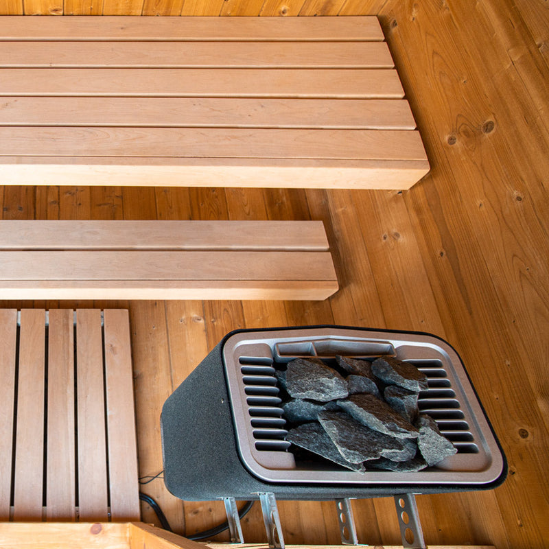 Load image into Gallery viewer, SAUNA EVOLUTION® Barrel Sauna Serenity Nature Air 3

