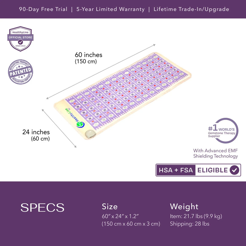 Load image into Gallery viewer, TAJ Series | PEMF Far Infrared Heating Mats
