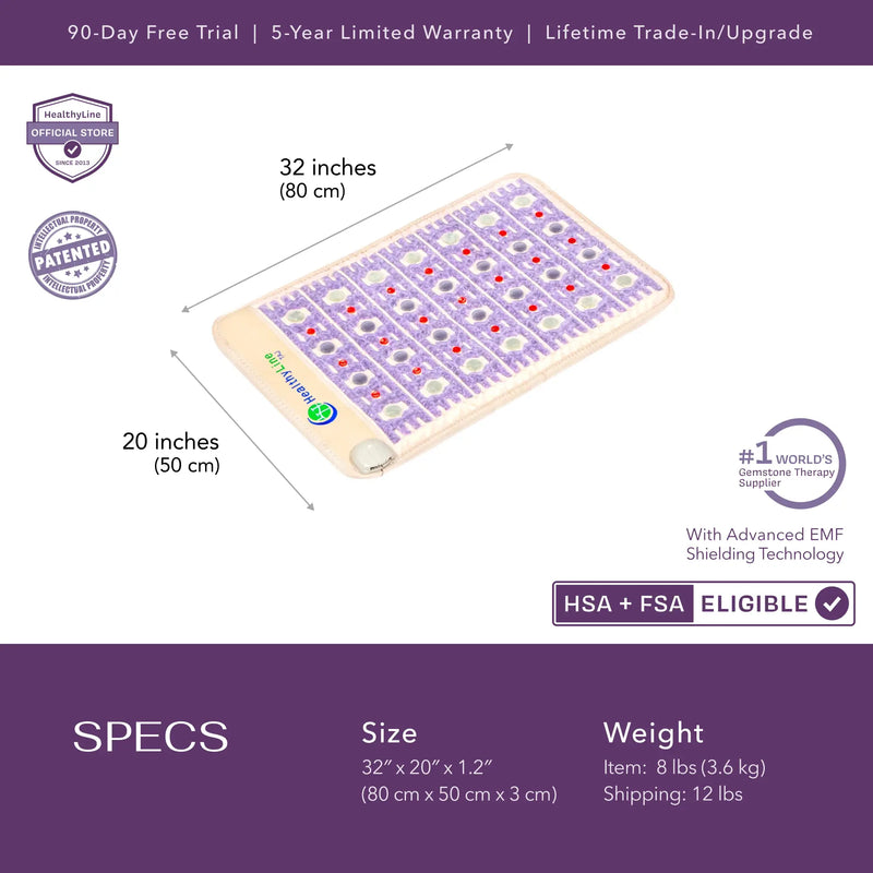Load image into Gallery viewer, TAJ Series | PEMF Far Infrared Heating Mats
