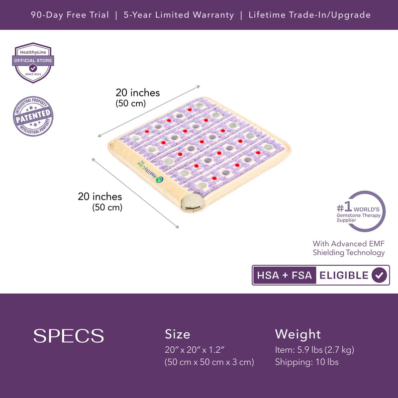 Load image into Gallery viewer, TAJ Series | PEMF Far Infrared Heating Mats
