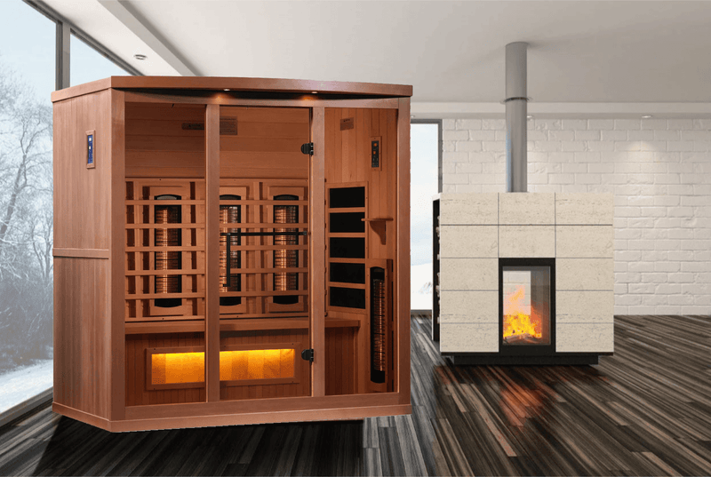 Load image into Gallery viewer, SAUNA EVOLUTION® 3 PERSON FAR INFRARED SAUNA SOOTHING 4
