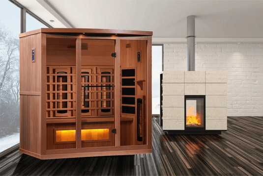 SAUNA EVOLUTION® 3 PERSON FAR INFRARED SAUNA SOOTHING 4