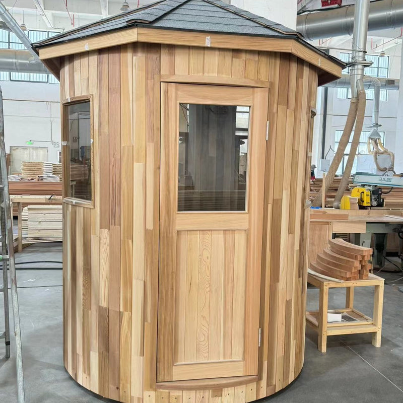 Load image into Gallery viewer, SAUNA EVOLUTION®  Garden Series Outdoor Sauna Cabin 06
