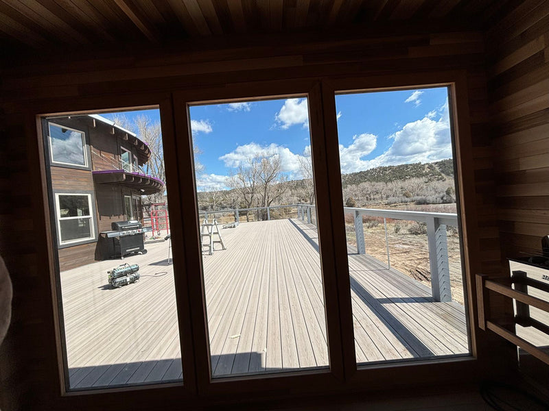 Load image into Gallery viewer, SAUNA EVOLUTION® Large Cabin Sauna Eco Oasis 3
