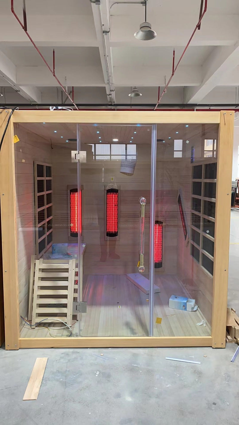 Load image into Gallery viewer, SAUNA EVOLUTION®  Indoor Steam and Far-infrared Sauna Dual System 01
