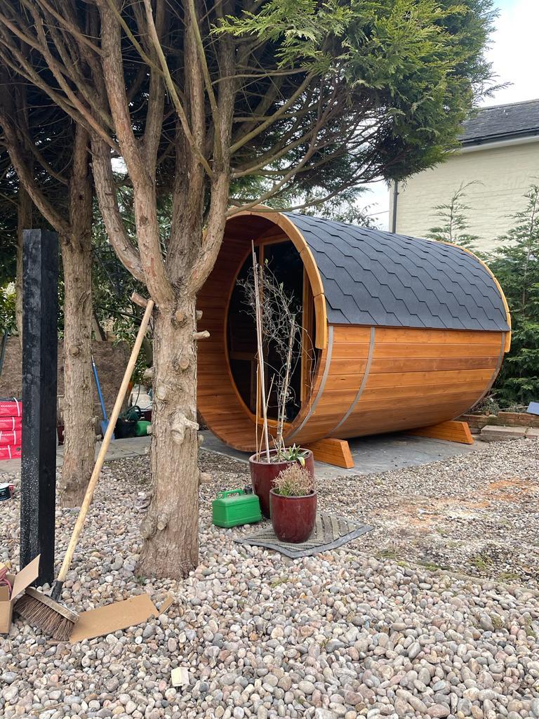 Load image into Gallery viewer, SAUNA EVOLUTION® Barrel Sauna Serenity Nature Air 7
