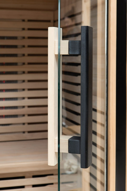 Peak Saunas Everest 2-Person Full Spectrum Infrared Sauna with XL Medical-Grade Red Light Therapy & Smart WiFi App Control