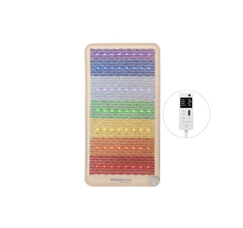 Load image into Gallery viewer, Rainbow Chakra Series | PEMF Far Infrared Heating Mats
