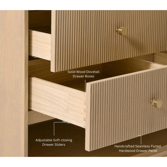 Ancerre 24” Momo Bathroom Vanity Oak Single Sink VTS-Momo-24-Oak-WQZ