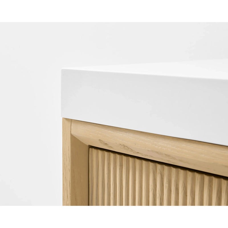 Load image into Gallery viewer, Ancerre 36” Momo Bathroom Vanity Oak Single Sink VTS-Momo-36-Oak-WQZ
