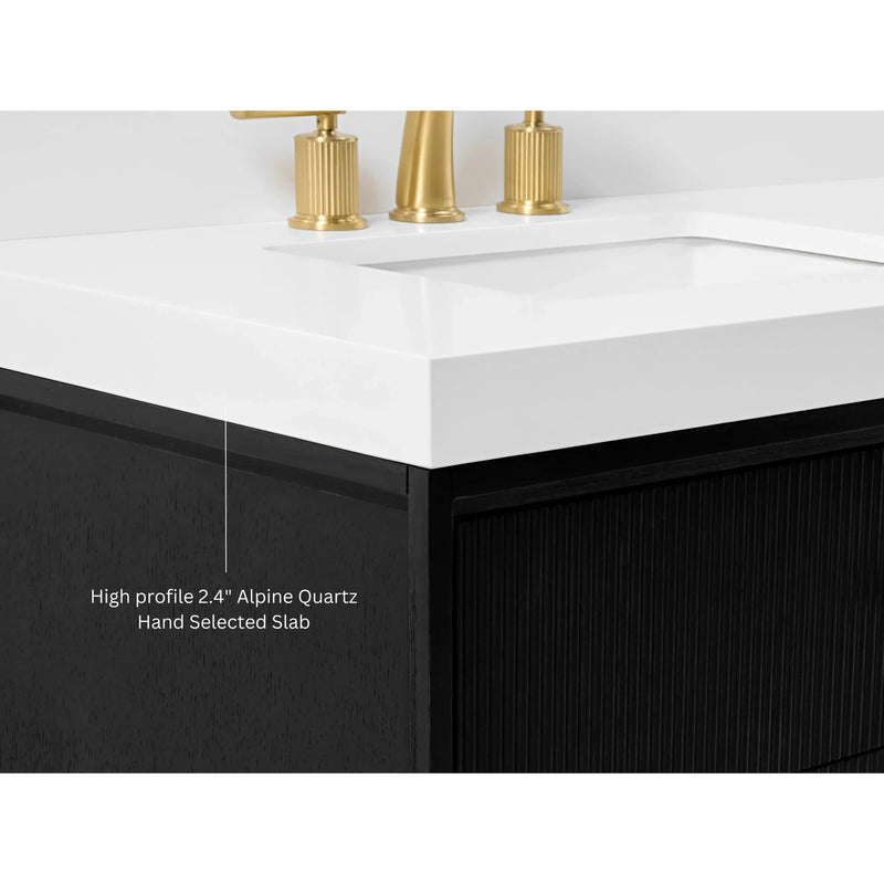 Load image into Gallery viewer, Ancerre 36” Momo Bathroom Vanity Oak Single Sink VTS-Momo-36-Oak-WQZ
